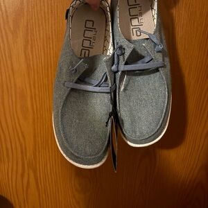 Hey Dude women Blue Loafers